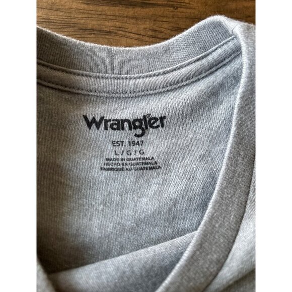 Wrangler Retro Regular Fit Women's Super Soft Grey Shirt - Picture 4 of 5